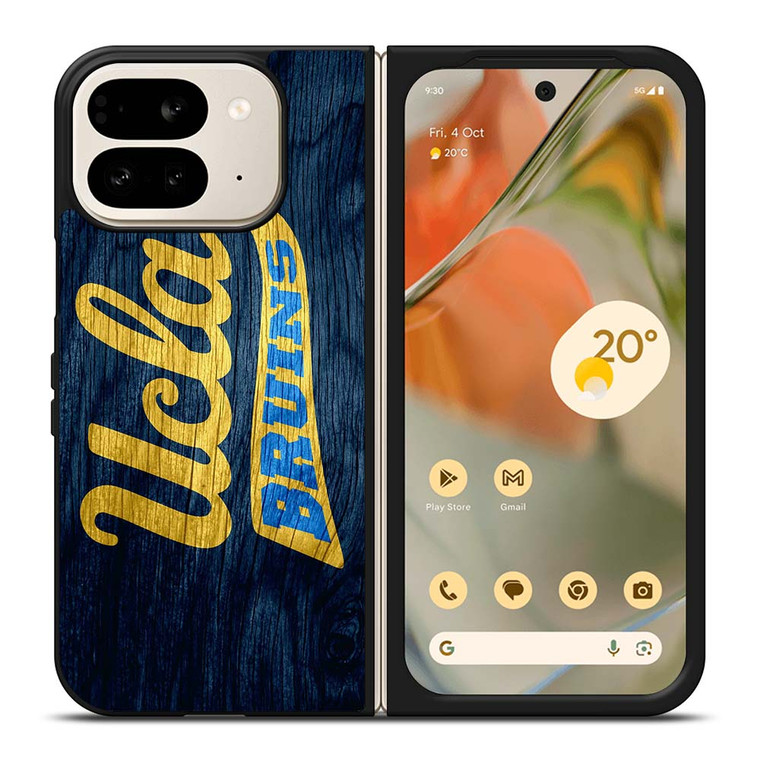 UCLA BRUINS WOOD LOGO Google Pixel 9 Pro Fold Case Cover
