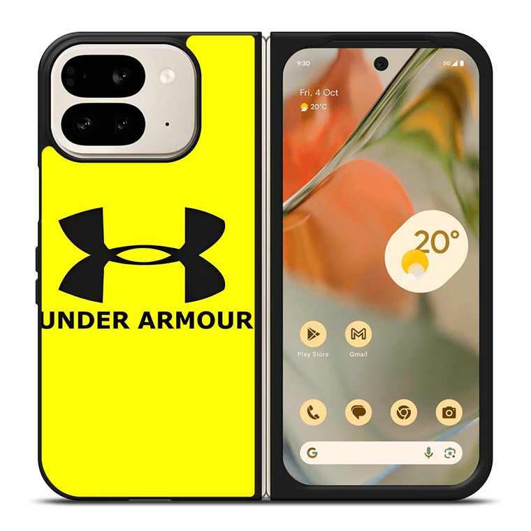 UNDER ARMOUR YELLOW LOGO ICON Google Pixel 9 Pro Fold Case Cover