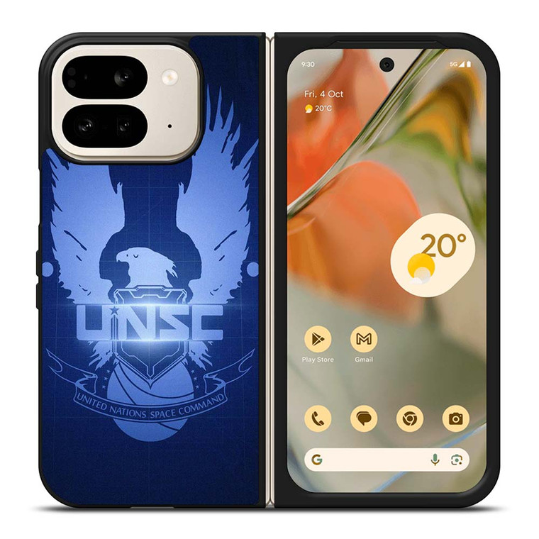 UNSC UNITED NATIONS SPACE COMMAND LOGO Google Pixel 9 Pro Fold Case Cover