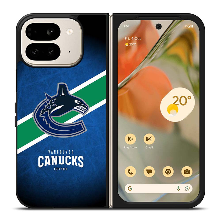 VANCOUVER CANUCKS HOCKEY TEAM LOGO Google Pixel 9 Pro Fold Case Cover