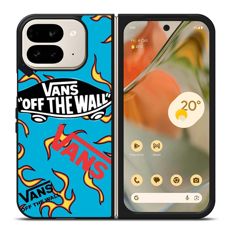 VANS OFF THE WALL FLAME LOGO Google Pixel 9 Pro Fold Case Cover