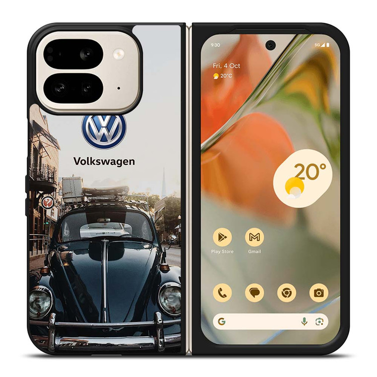 VW VOLKSWAGEN BEETLE VINTAGE LOGO Google Pixel 9 Pro Fold Case Cover