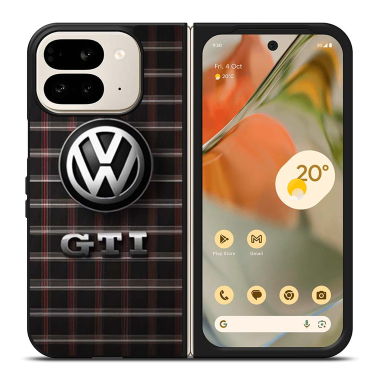 VW VOLKSWAGEN GTI METAL EMBLEM Google Pixel 9 Pro Fold Case Cover