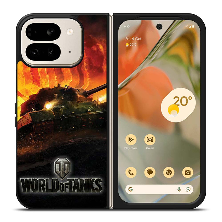 WORLD OF TANKS ONLINE GAMES LOGO 2 Google Pixel 9 Pro Fold Case Cover
