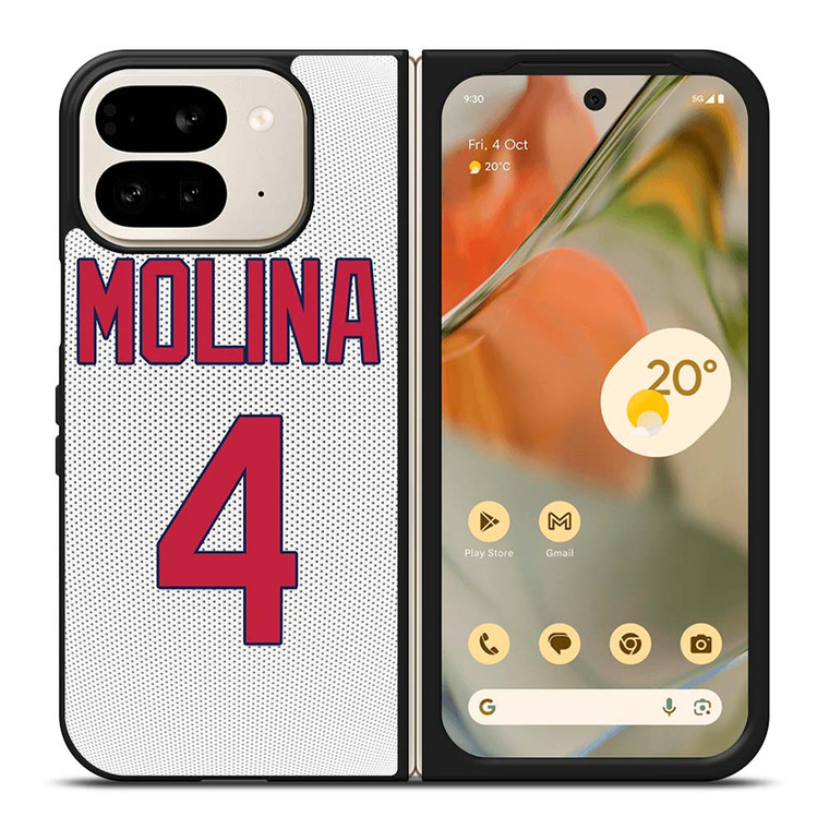 YADIER MOLINA SAINT LOUIS CARDINALS BASEBALL MLB Google Pixel 9 Pro Fold Case Cover