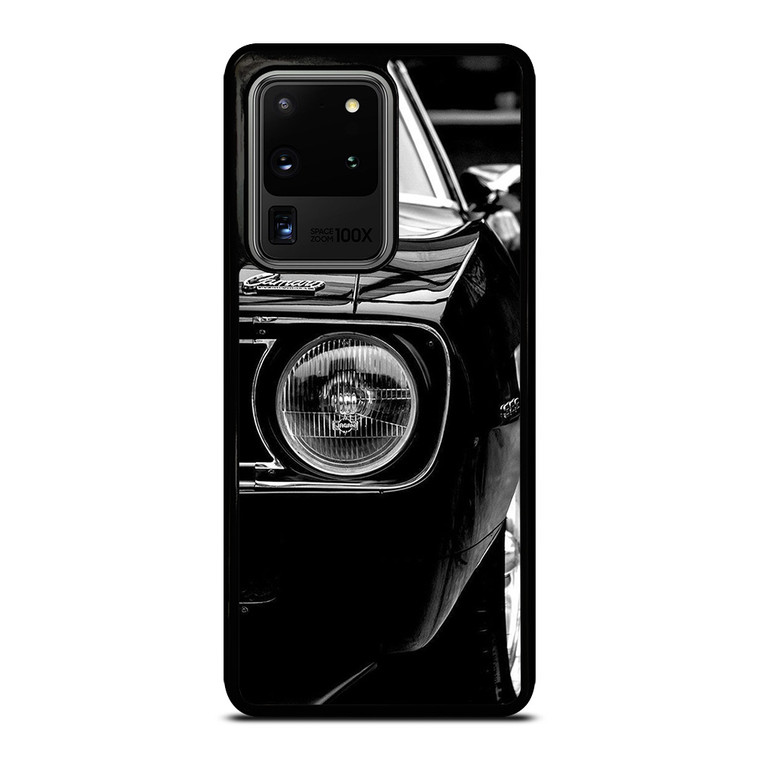 CHEVROLET CAMARO CAR BLACK  Samsung Galaxy S20 Ultra Case Cover