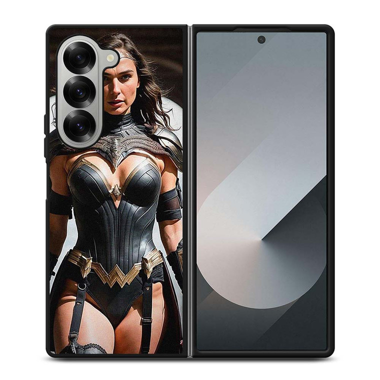 GAL GADOT WONDER WOMAN BLACK Samsung Galaxy Z Fold 6 Case Cover