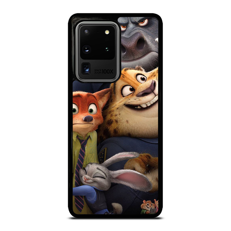 DISNEY ZOOTOPIA CARTOON ALL CHARACTERS  Samsung Galaxy S20 Ultra Case Cover