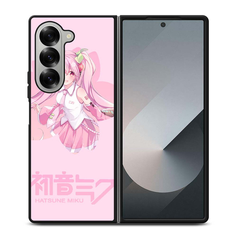 HATSUNE MIKU SAKURA Samsung Galaxy Z Fold 6 Case Cover