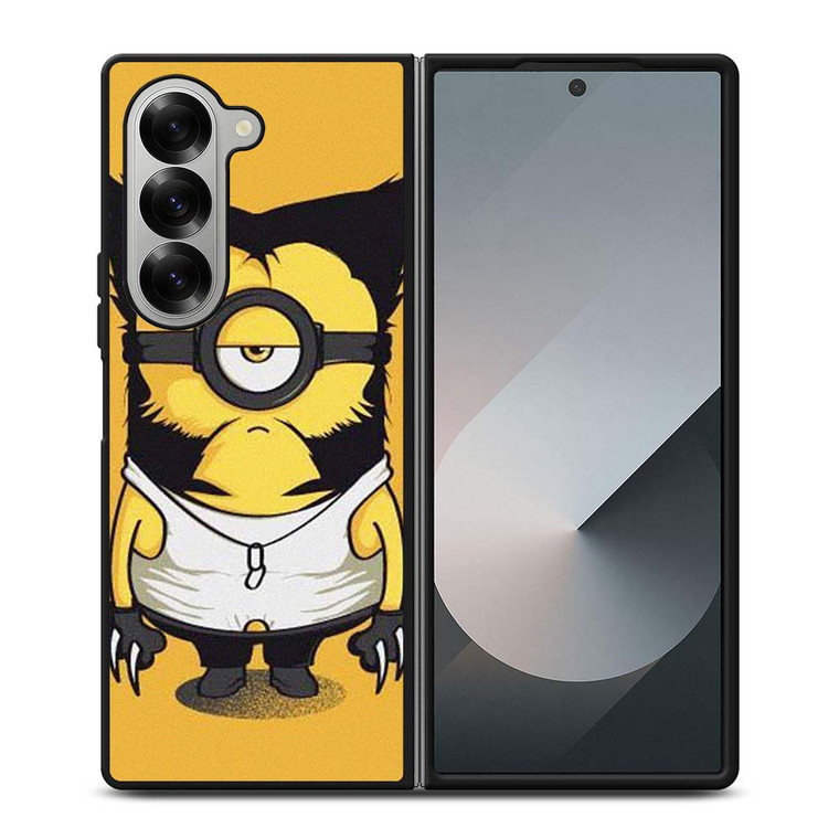 MINION WOLVERINES CARTOON Samsung Galaxy Z Fold 6 Case Cover