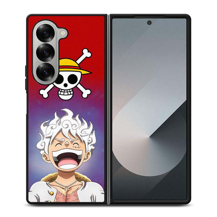 ONE PIECE LUFFY D MONKEY GEAR 5 Samsung Galaxy Z Fold 6 Case Cover