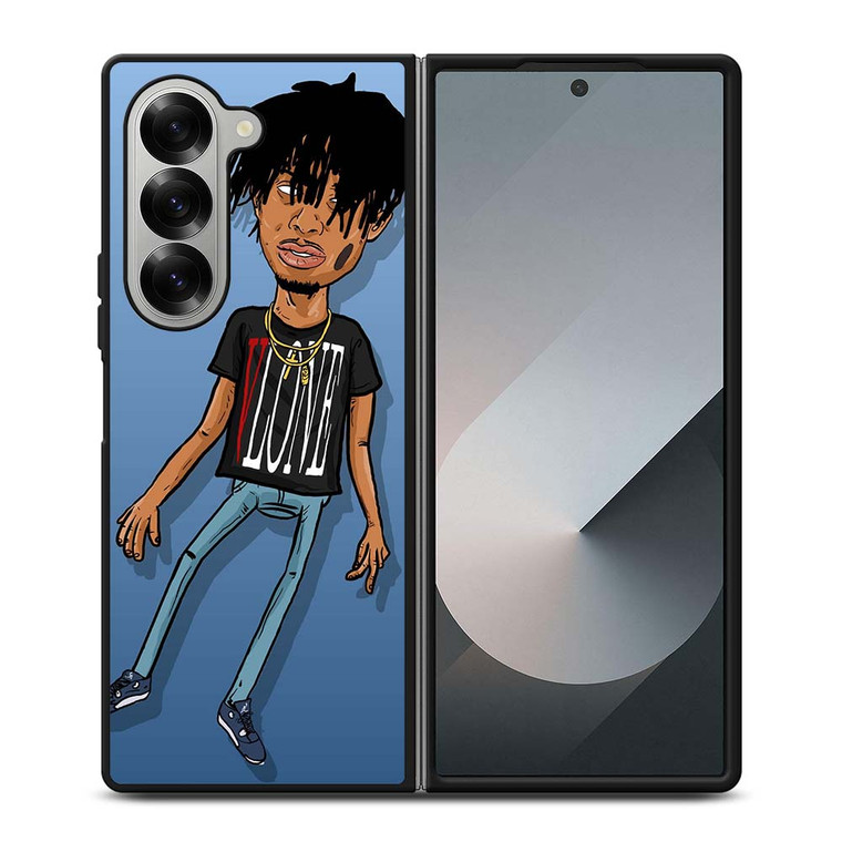 PLAYBOI CARTI VLONE CARTOON Samsung Galaxy Z Fold 6 Case Cover
