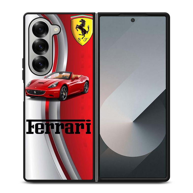 SCUDERIA FERRARI VINTAGE Samsung Galaxy Z Fold 6 Case Cover