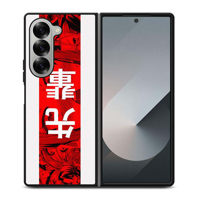 SENPAI JAPAN ANIME STRIPE Samsung Galaxy Z Fold 6 Case Cover