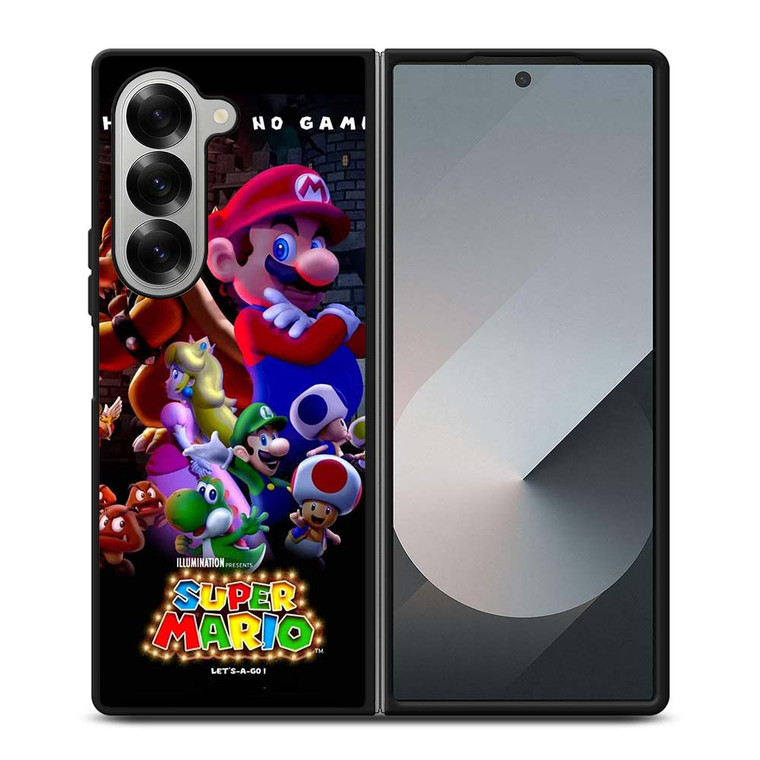 SUPER MARIO BROS THE MOVIES Samsung Galaxy Z Fold 6 Case Cover