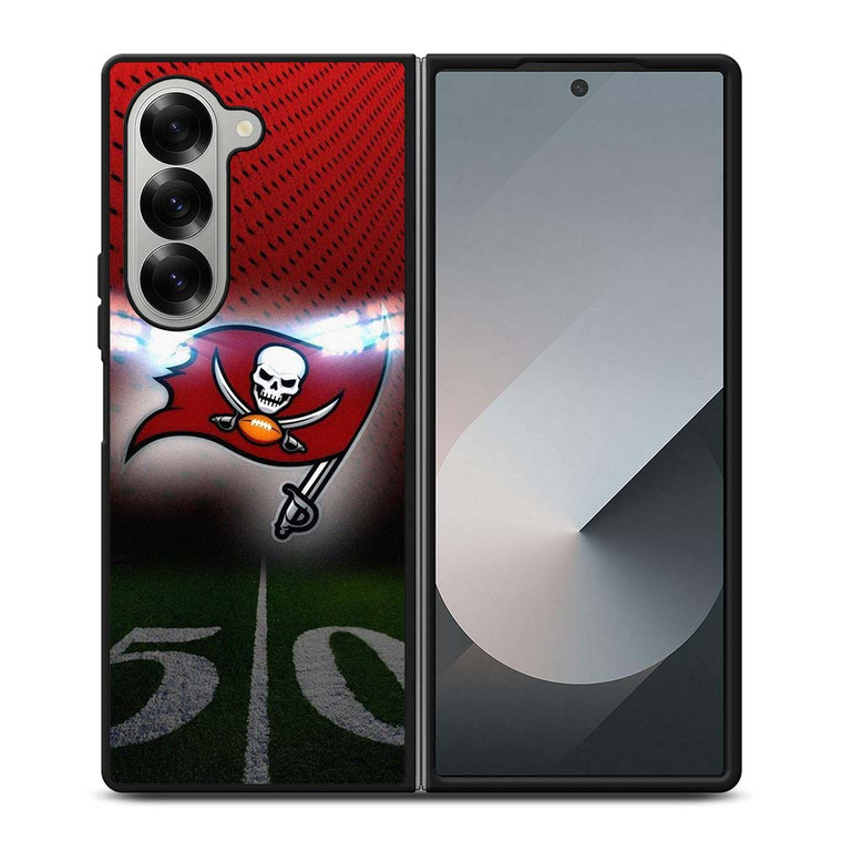 TAMPA BAY BUCCANEERS NFL FOOTBALL FIELD Samsung Galaxy Z Fold 6 Case Cover