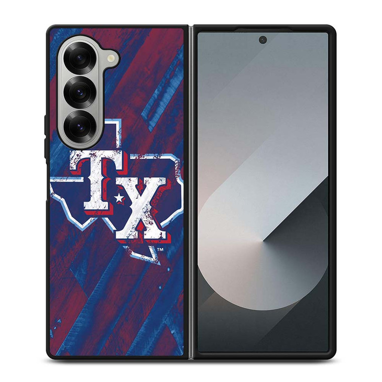 TEXAS RANGERS BASEBALL MLB SYMBOL Samsung Galaxy Z Fold 6 Case Cover
