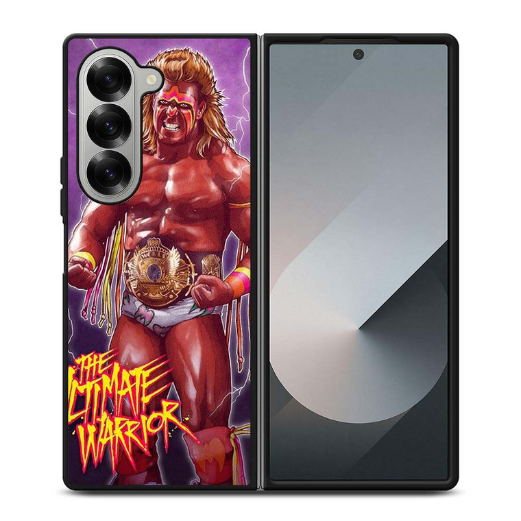 THE ULTIMATE WARRIOR WWE WRESTLING Samsung Galaxy Z Fold 6 Case Cover