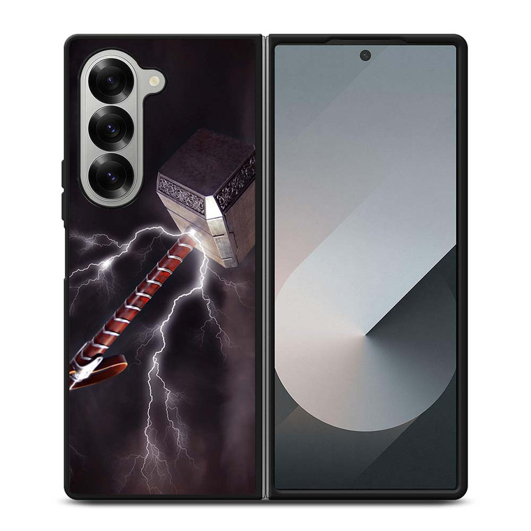 THOR HAMMER AVENGERS Samsung Galaxy Z Fold 6 Case Cover