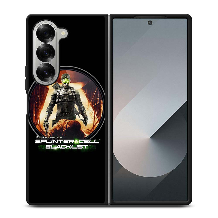 TOM CLANCY'S SPLINTER CELL BLACKLIST LOGO Samsung Galaxy Z Fold 6 Case Cover