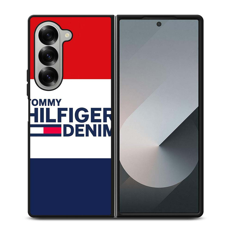 TOMMY HILFIGER DENIM FASHION SYMBOL Samsung Galaxy Z Fold 6 Case Cover