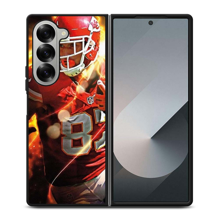 TRAVIS KELCE KANSAS CITY CHIEFS NFL Samsung Galaxy Z Fold 6 Case Cover
