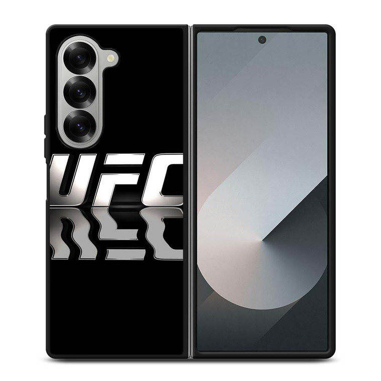 UFC FIGHTING METAL LOGO Samsung Galaxy Z Fold 6 Case Cover