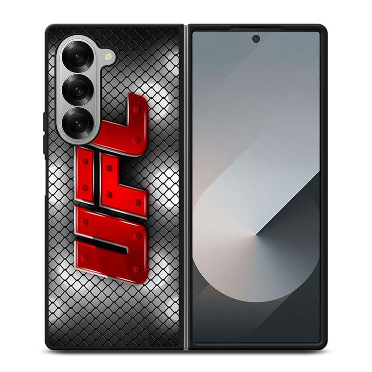 UFC FIGHTING WRESTLING EMBLEM Samsung Galaxy Z Fold 6 Case Cover