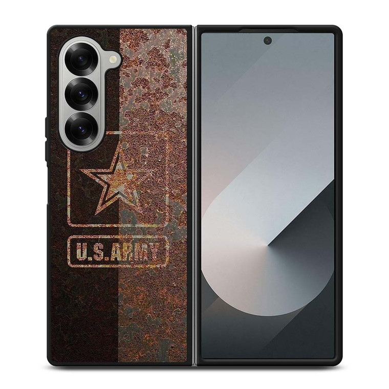 US ARMY RUSTY LOGO Samsung Galaxy Z Fold 6 Case Cover