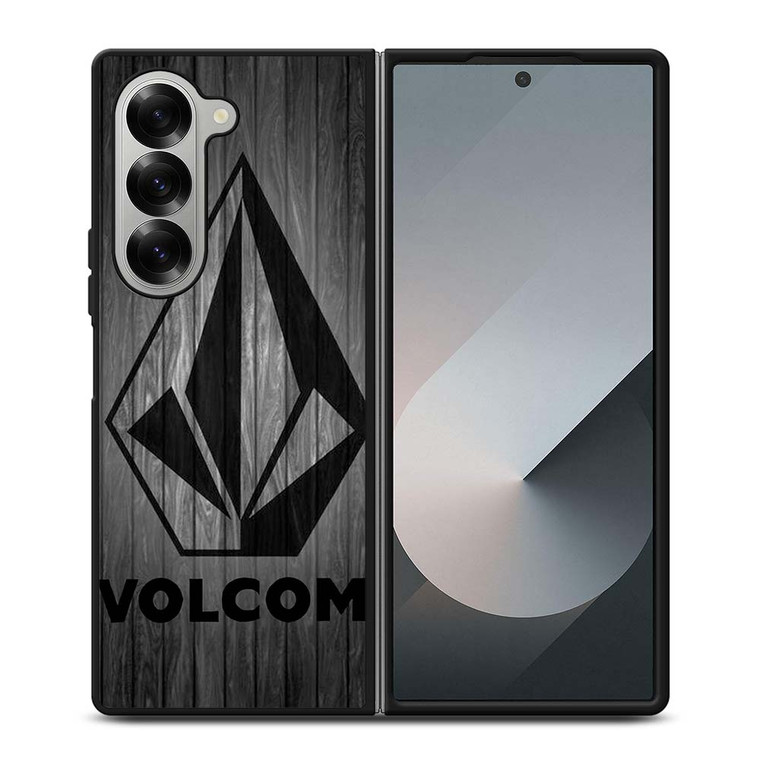 VOLCOM SKATE WOOD LOGO Samsung Galaxy Z Fold 6 Case Cover