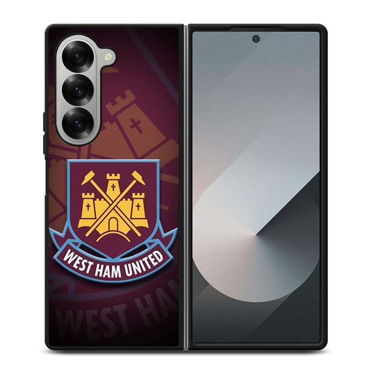 WEST HAM UNITED FC LOGO Samsung Galaxy Z Fold 6 Case Cover