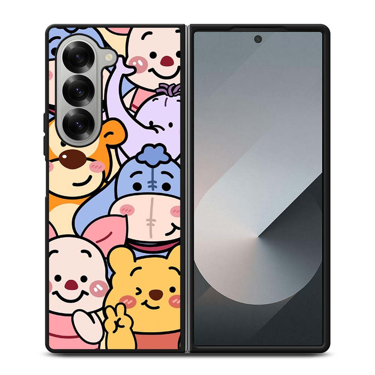 WINNIE THE POOH CARTOON KAWAII Samsung Galaxy Z Fold 6 Case Cover