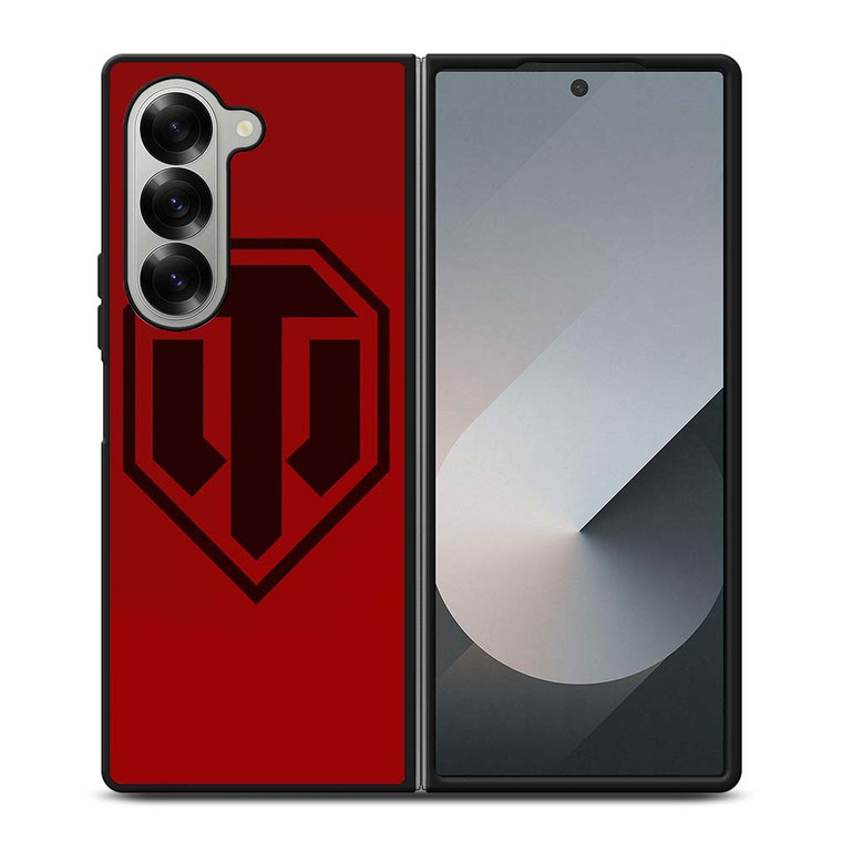 WORLD OF TANKS SYMBOL RED Samsung Galaxy Z Fold 6 Case Cover