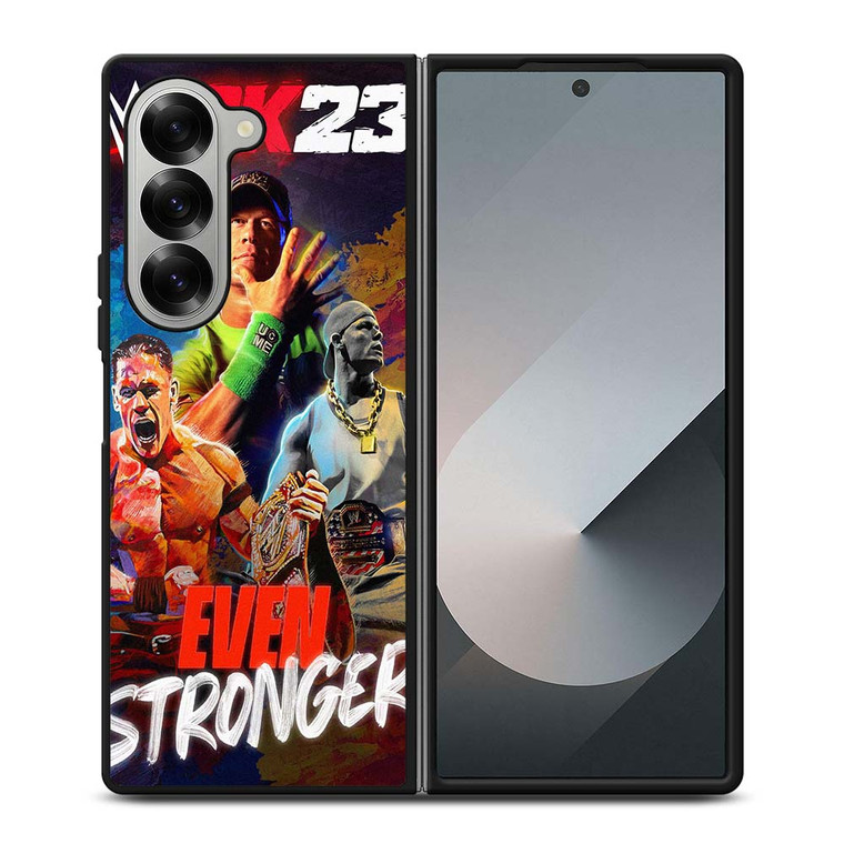 WWE 2K23 WRESTLING JOHN CENA EVEN STRONGER Samsung Galaxy Z Fold 6 Case Cover