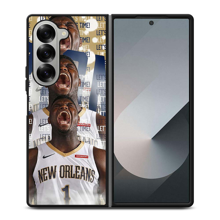 ZION WILLIAMSON NEW ORLEANS PELICANS NBA Samsung Galaxy Z Fold 6 Case Cover
