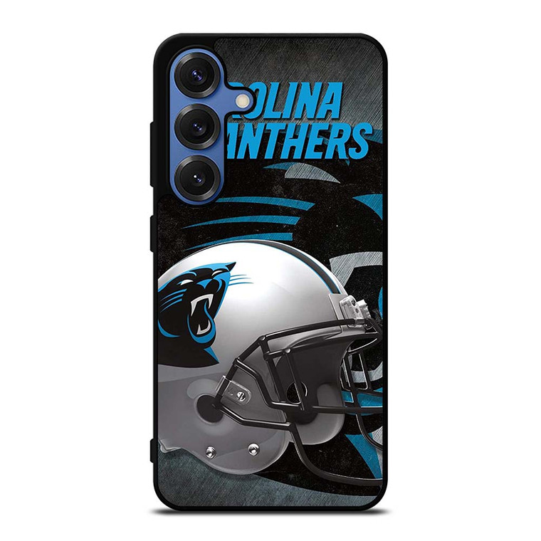 CAROLINA PANTHERS NFL HELMET Samsung Galaxy S25 Case Cover