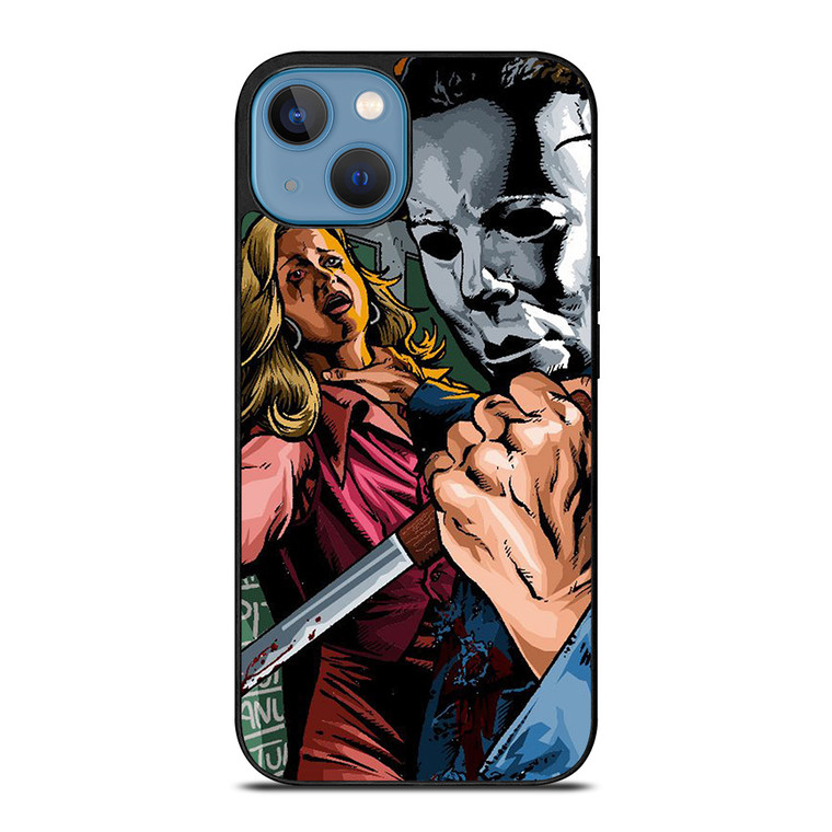 HALLOWEEN MICHAEL MYERS SCARY CARTOON iPhone 13 Case Cover