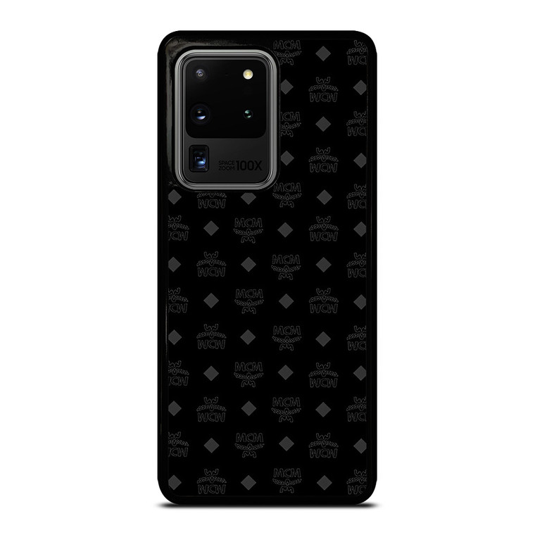 MCM WORLDWIDE TRIPPLE BLACK  Samsung Galaxy S20 Ultra Case Cover