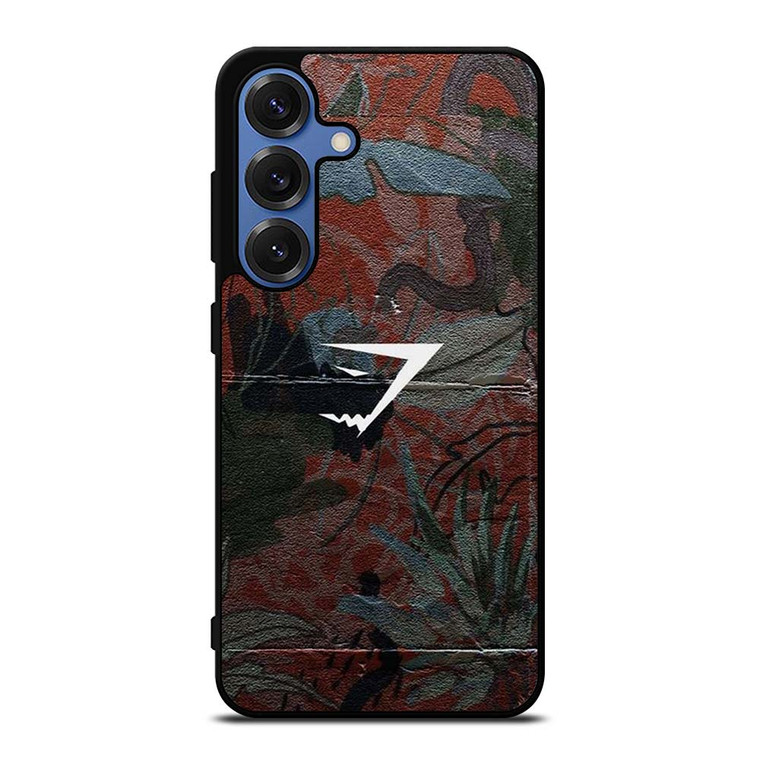 GYMSHARK FLORAL LEATHER Samsung Galaxy S25 Case Cover