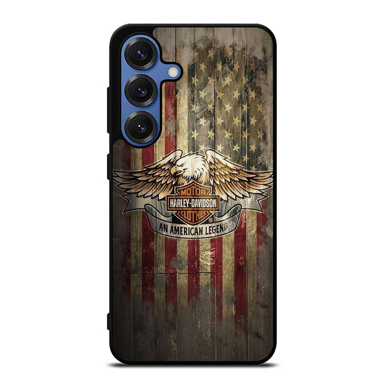 HARLEY DAVIDSON MOTORCYCLES USA WOOD LOGO Samsung Galaxy S25 Case Cover HARLEY DAVIDSON MOTORCYCLES USA WOOD LOGO Samsung Galaxy S25 Case Cover