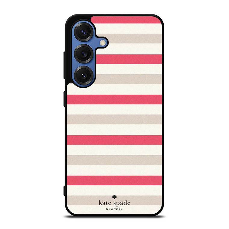 KATE SPADE NEW YORK PINK STRIPE Samsung Galaxy S25 Case Cover KATE SPADE NEW YORK PINK STRIPE Samsung Galaxy S25 Case Cover