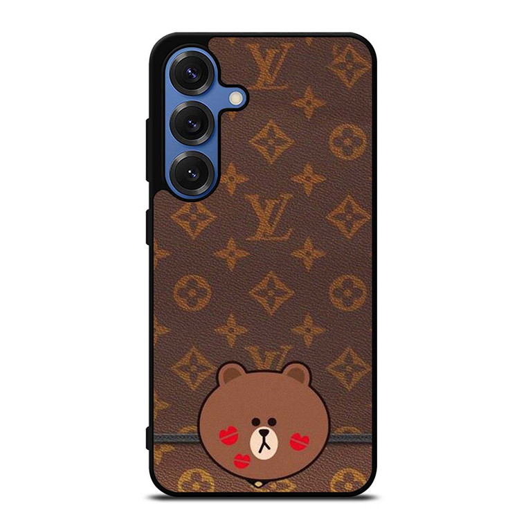 LOUIS VUITTON KISSED TEDDY BEAR Samsung Galaxy S25 Case Cover
