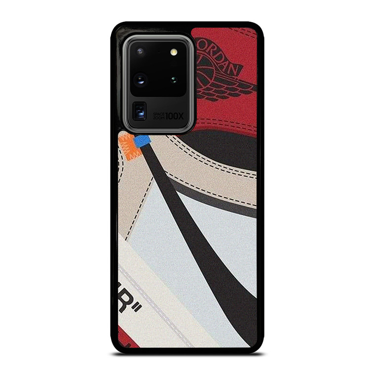 NIKE AIR JORDAN 1 HIGH OFF WHITE  Samsung Galaxy S20 Ultra Case Cover