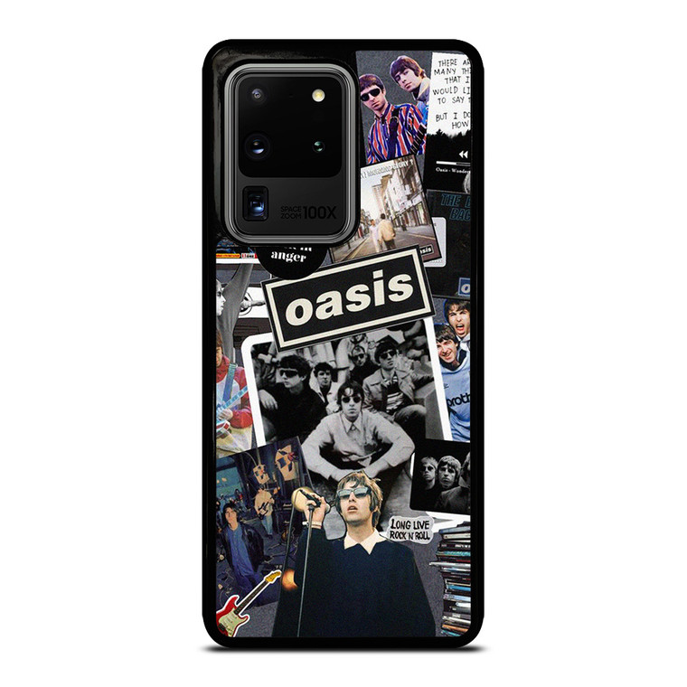 OASIS ROCK BAND COLLAGE  Samsung Galaxy S20 Ultra Case Cover OASIS ROCK BAND COLLAGE  Samsung Galaxy S20 Ultra Case Cover