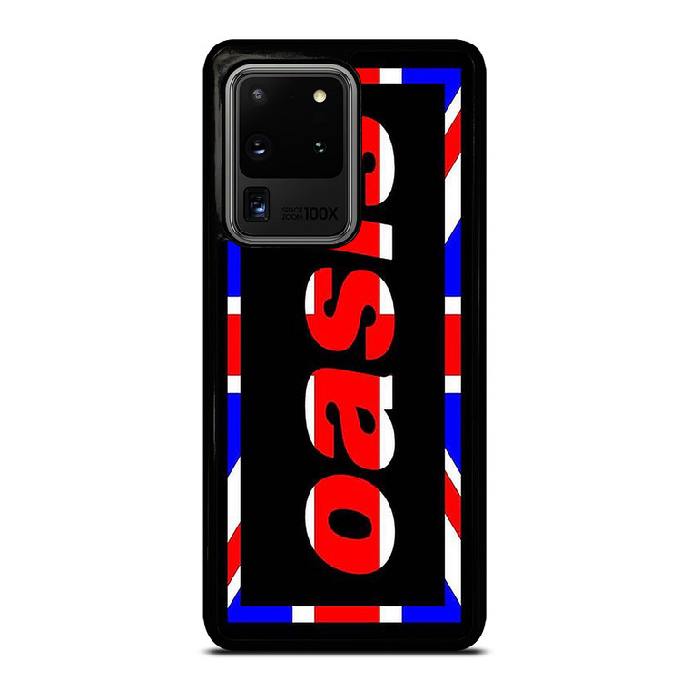 OASIS UNION JACK LOGO  Samsung Galaxy S20 Ultra Case Cover