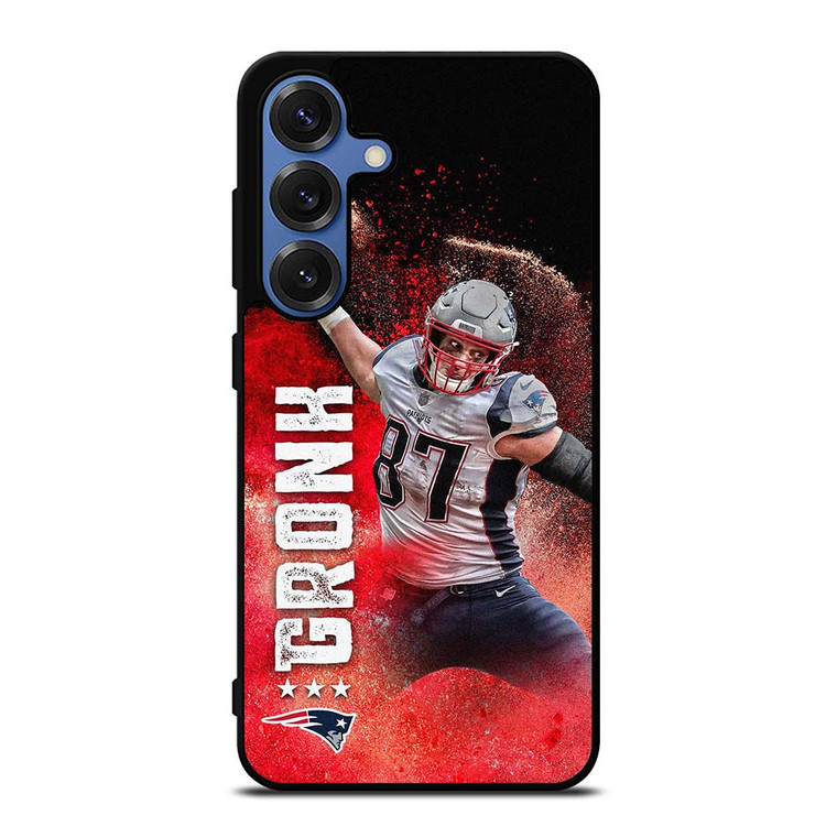 NEW ENGLAND PATRIOT ROB GRONKOWSKI NFL Samsung Galaxy S25 Case Cover