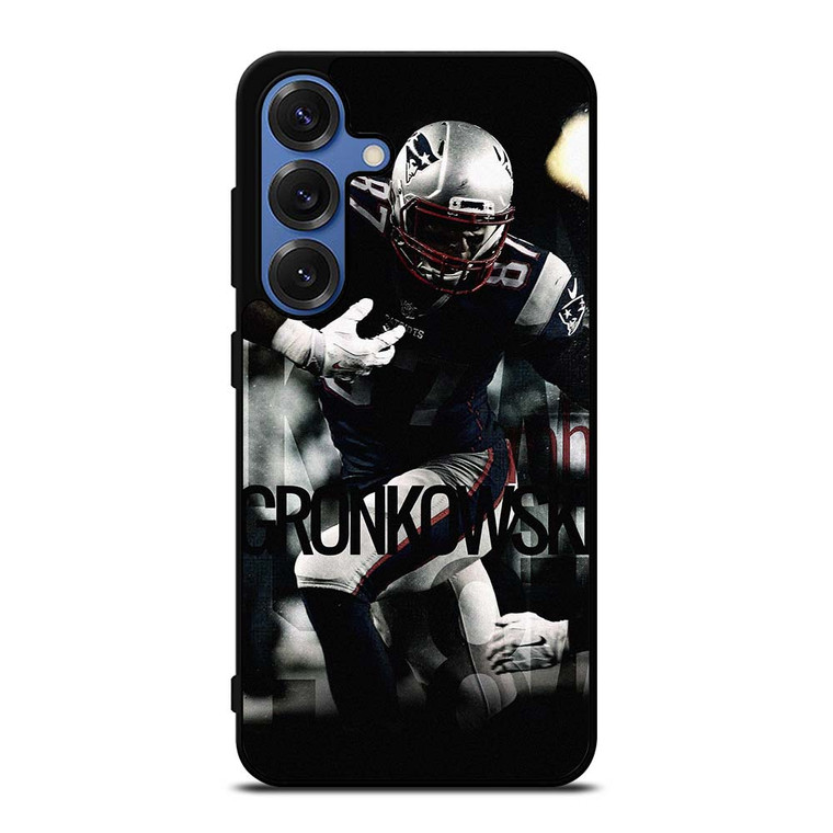 NEW ENGLAND PATRIOTS NFL ROB GRONKOWSKI Samsung Galaxy S25 Case Cover