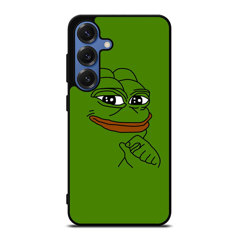PEPE THE FROG REEEE Samsung Galaxy S25 Case Cover