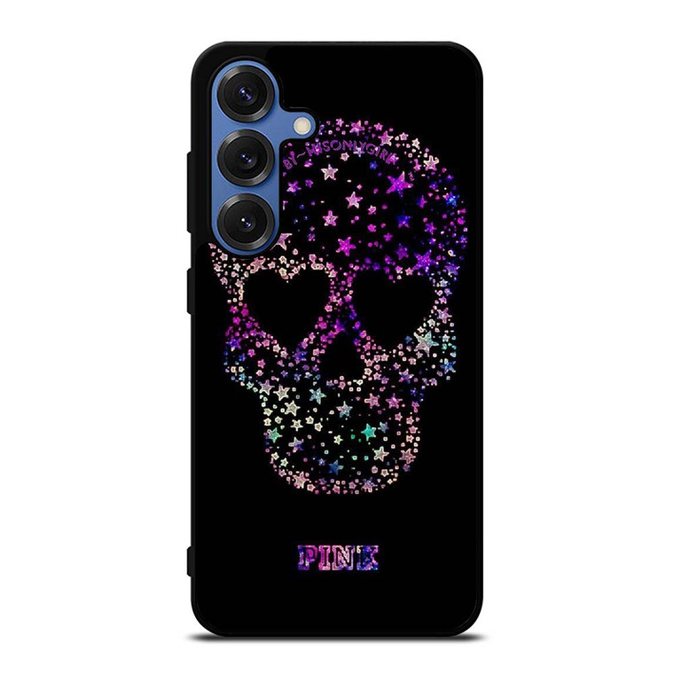 PINK SKULL DREAMY Samsung Galaxy S25 Case Cover