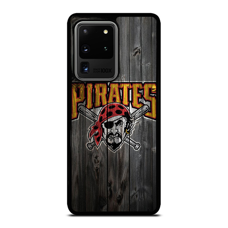 PITTSBURGH PIRATES WOOD LOGO  Samsung Galaxy S20 Ultra Case Cover PITTSBURGH PIRATES WOOD LOGO  Samsung Galaxy S20 Ultra Case Cover